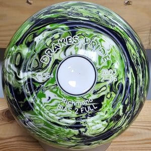 Drakes Pride Richmond VORTEX STANDARD DENSITY Crown Green Bowls - 2lb 6oz