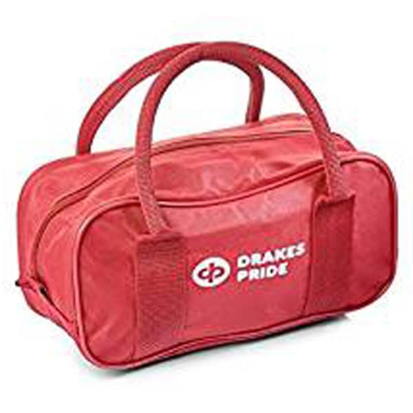 Drakes Pride 2 Bowl Bag Maroon Red