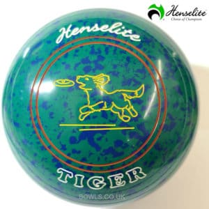 Henselite Tiger Ocean Green Non Gripped Size 3