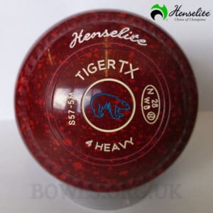 Henselite Tiger TX Ruby Red Bowls Size 4 Bear
