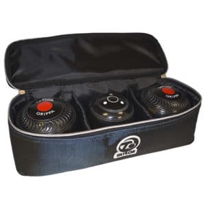 Taylor 3 Compartment Bowls Bag Black