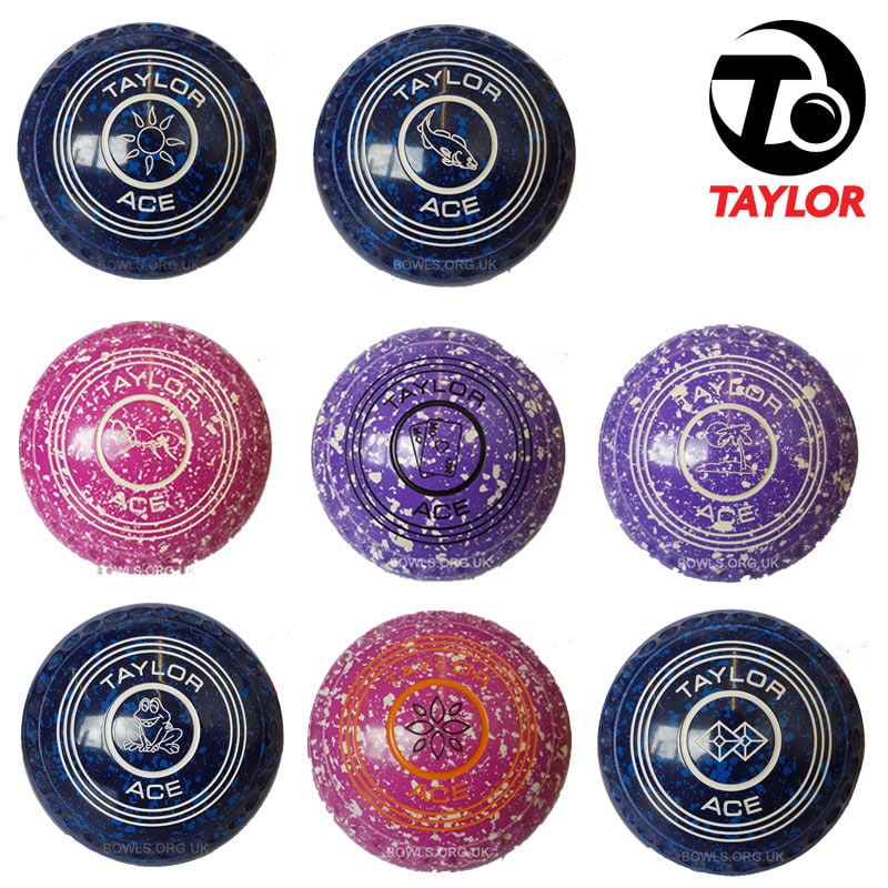 Taylor Ace Progrip Coloured Bowls
