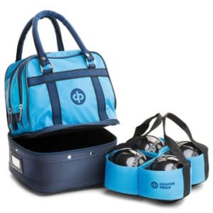 drakes pride mini bowls bag petrol with carrier