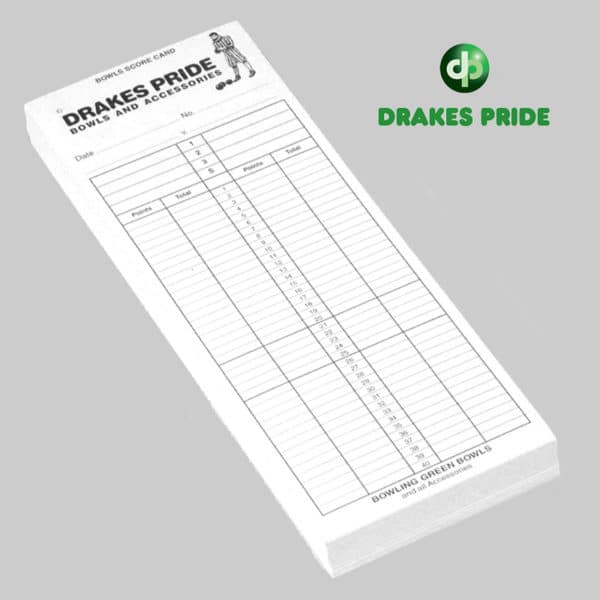 Drakes Pride Score Cards