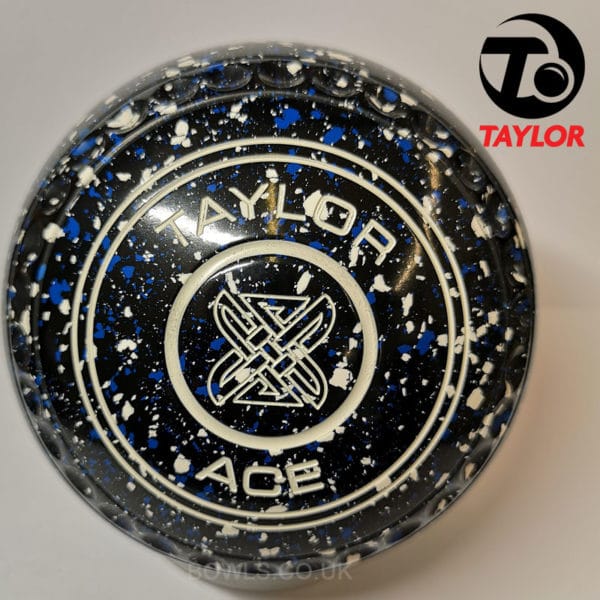 taylor ace coloured bowls black blue white size 000
